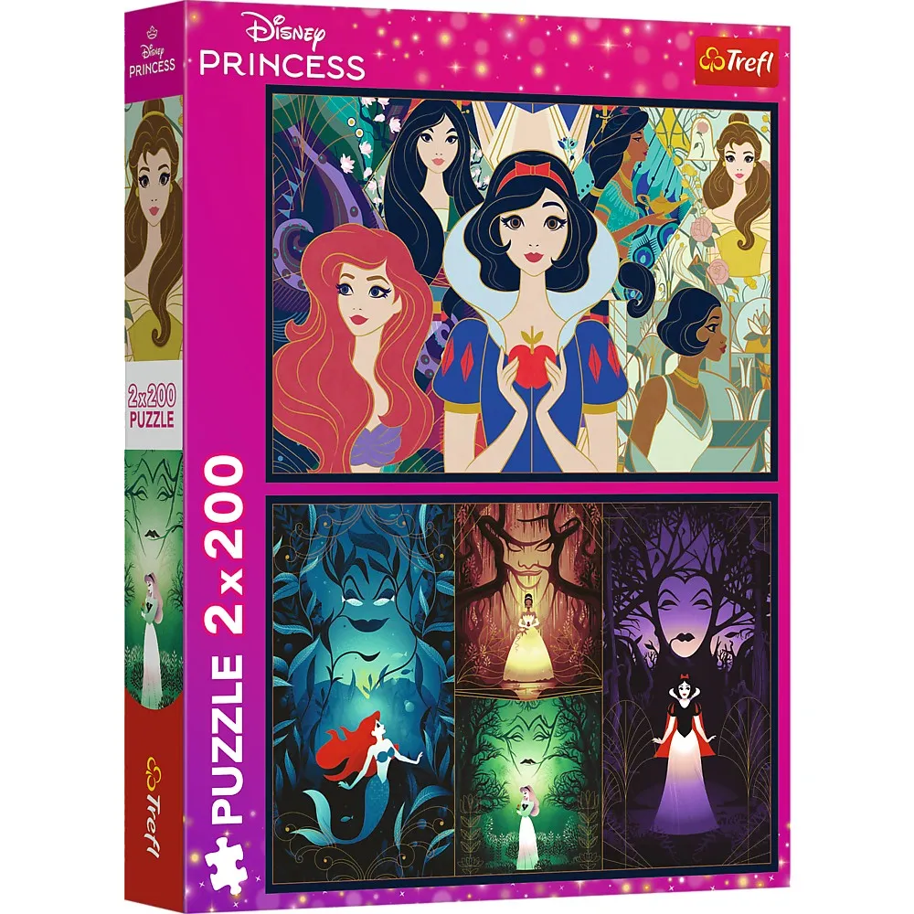 Puzzle- uri - Puzzle Trefl 2x200 Disney Frumoasele Printese