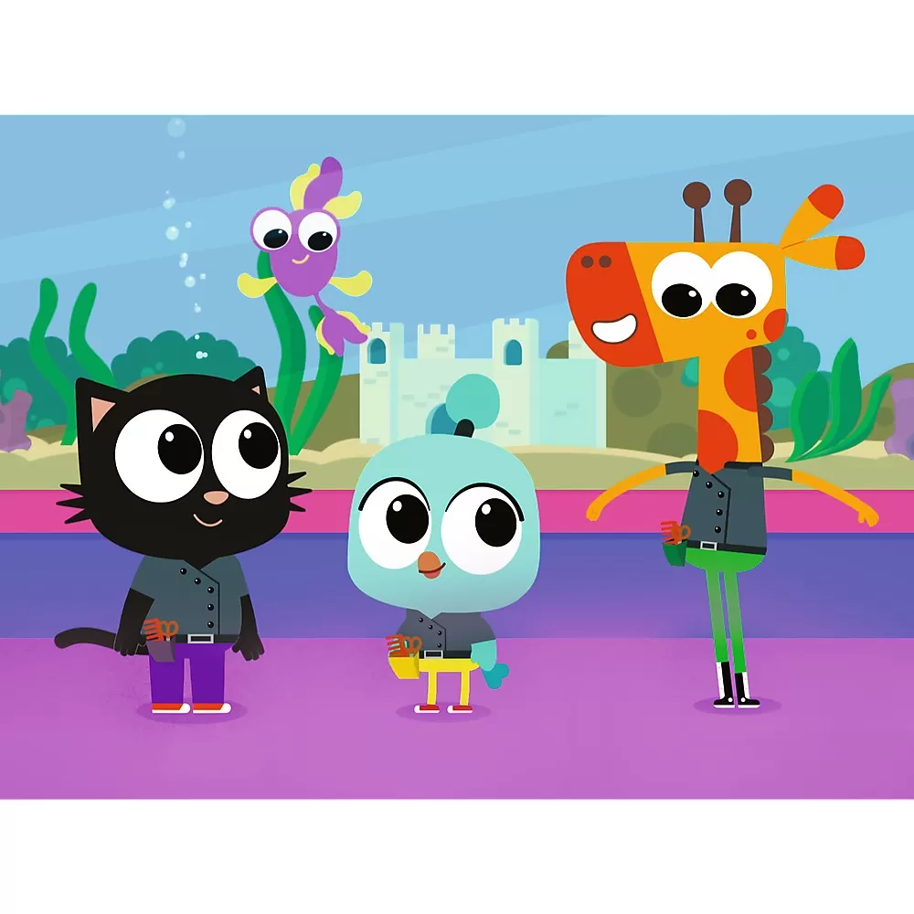 Puzzle Trefl 30 Planeta Milo Pisica Milo [1]