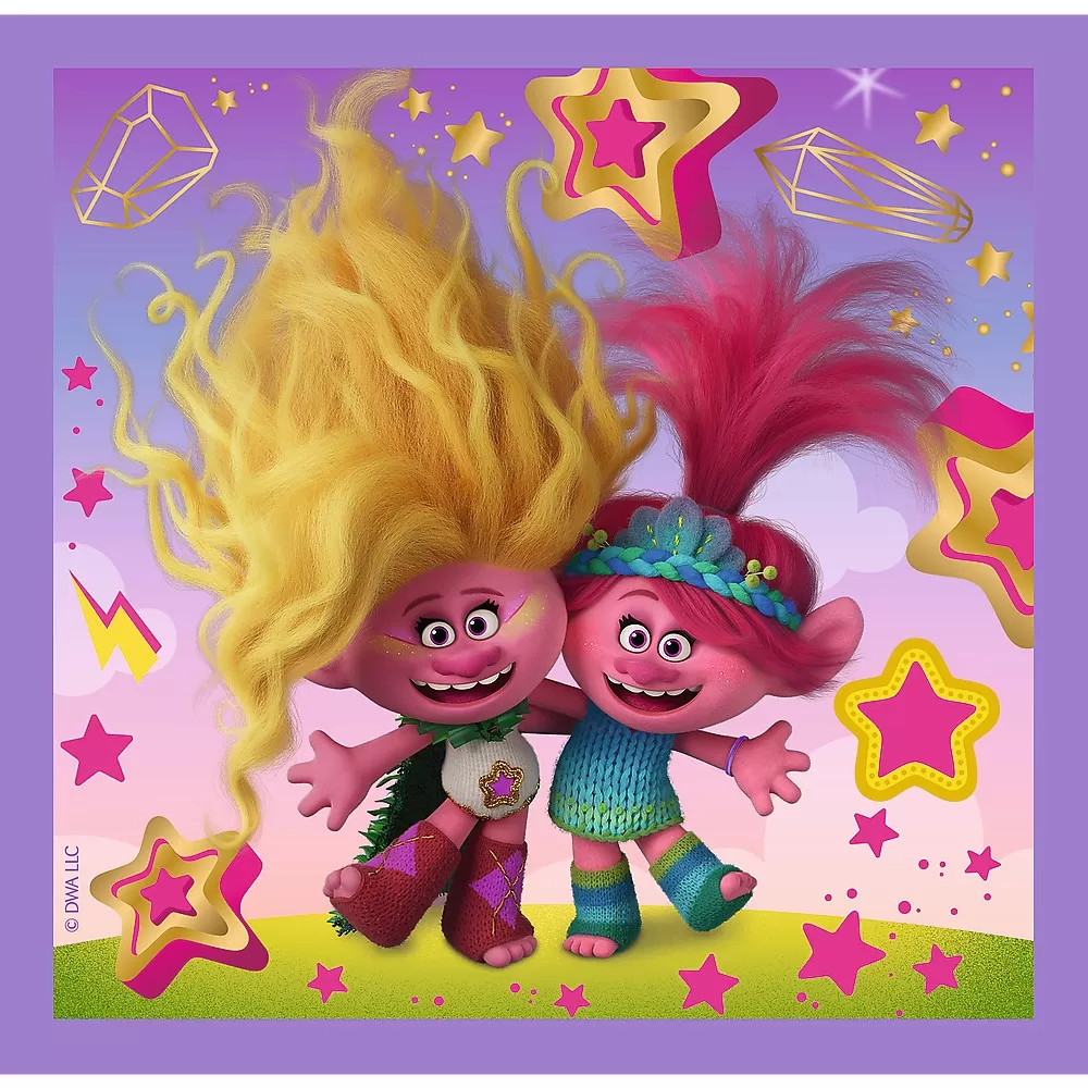 Puzzle Trefl 3in1 Trolii Fericiti [1]