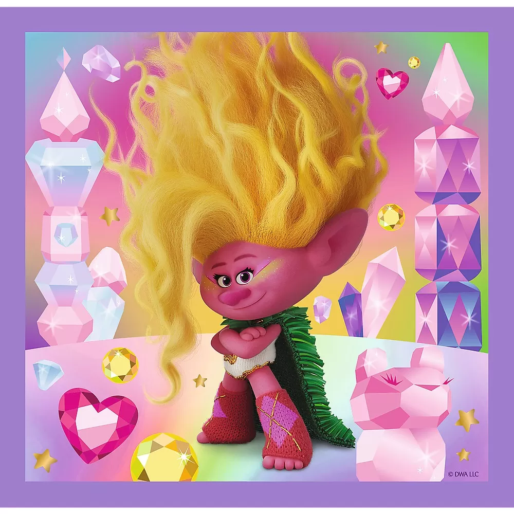 Puzzle Trefl 3in1 Trolii Fericiti [2]