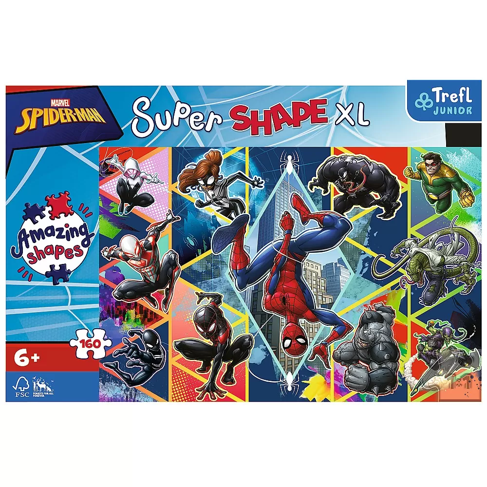 Puzzle Trefl Primo Super Shape XXL 160 Spiderman [2]