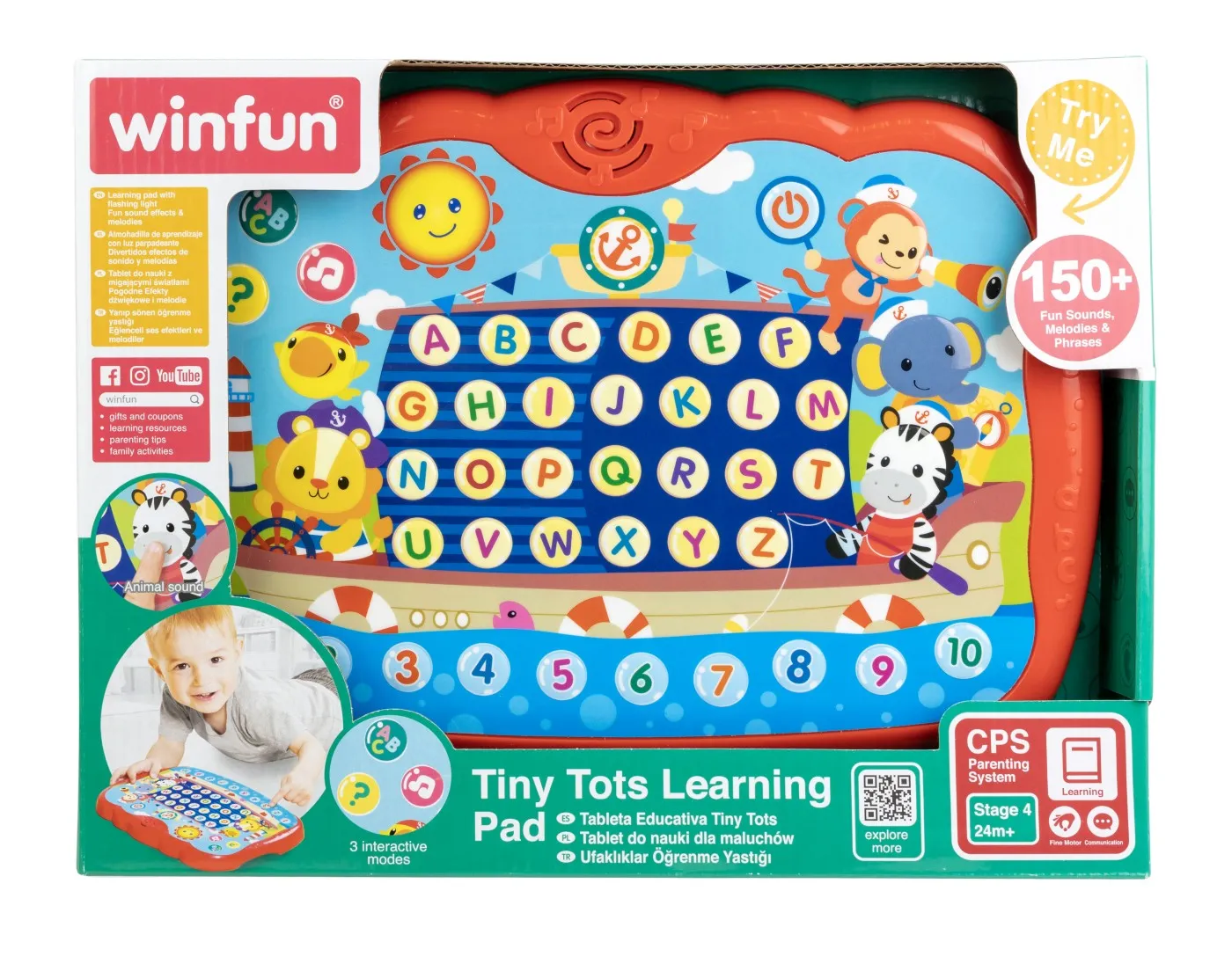 Jucarii pentru bebelusi - Tableta Educativa WINFUN