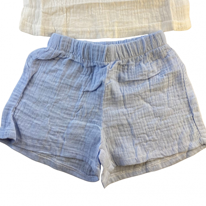 SET DE 2 PIESE CU TRICOU SI PANTALONI SCURȚI [2]