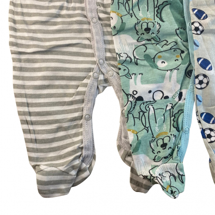 3 PERECHI DE PIJAMA-SALOPETĂ [4]
