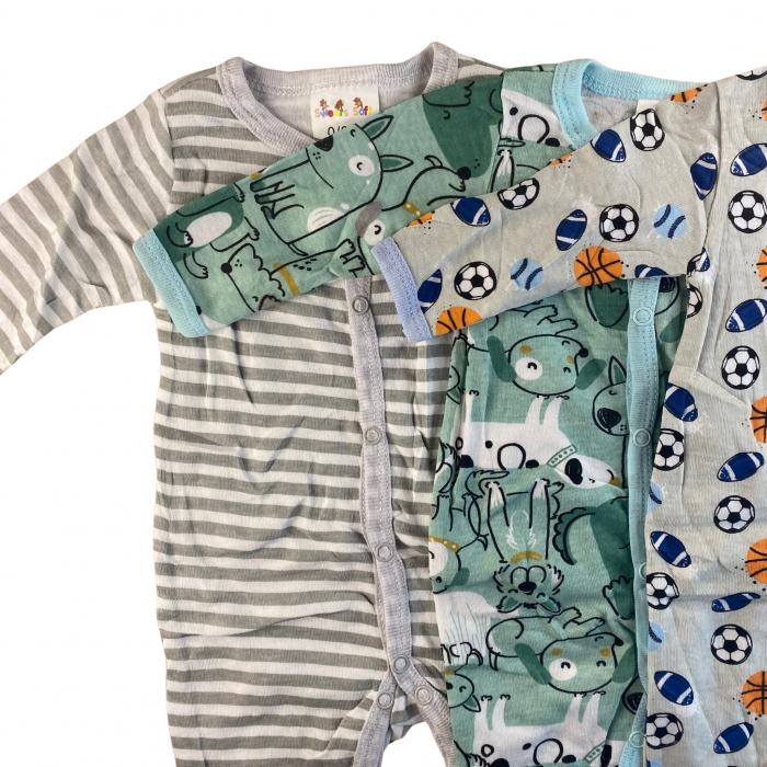 3 PERECHI DE PIJAMA-SALOPETĂ [2]
