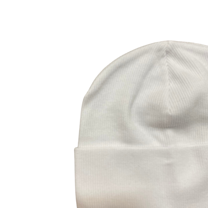 Căciuliță pentru bebeluși din bumbac, cu etichetă pisicuță [3]