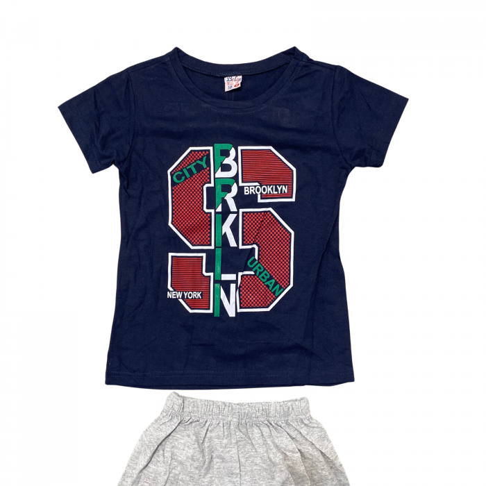SET TRICOU SI PANTALONI CU IMPRIMEU [2]