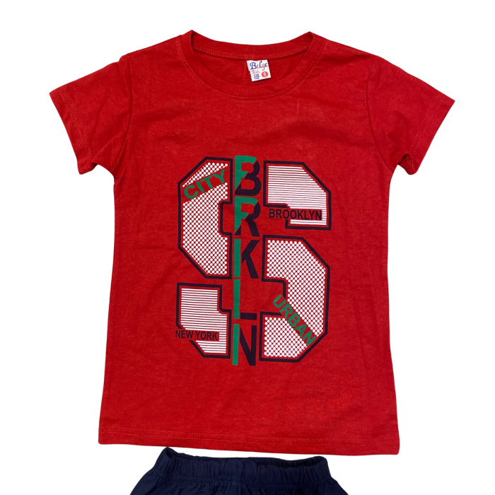SET TRICOU SI PANTALONI CU IMPRIMEU [2]