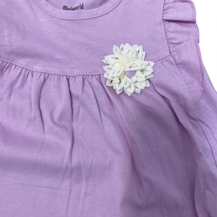 SET DE 2 PIESE CU TRICOU SI PANTALONI SCURȚI [3]