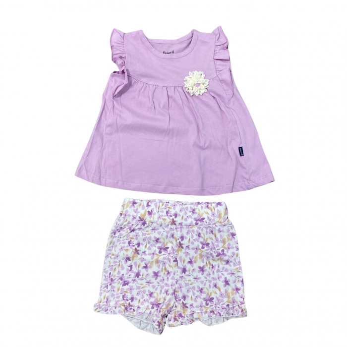 SET DE 2 PIESE CU TRICOU SI PANTALONI SCURȚI [1]