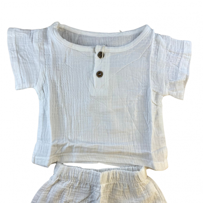 SET DE 2 PIESE CU TRICOU SI PANTALONI SCURȚI [3]