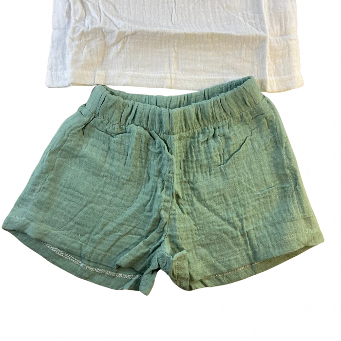 SET DE 2 PIESE CU TRICOU SI PANTALONI SCURȚI [2]