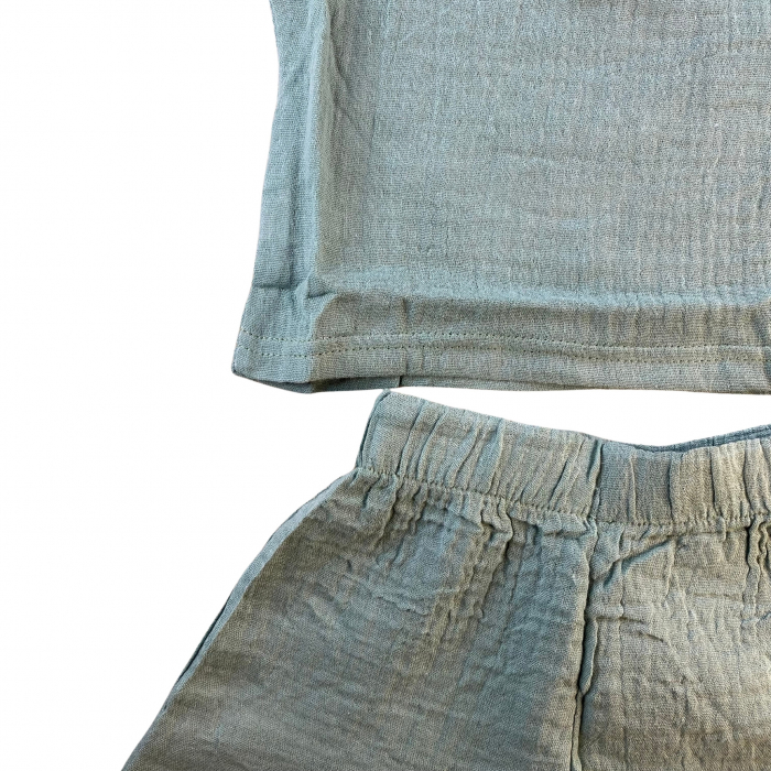 SET DE 2 PIESE CU TRICOU SI PANTALONI SCURȚI [4]