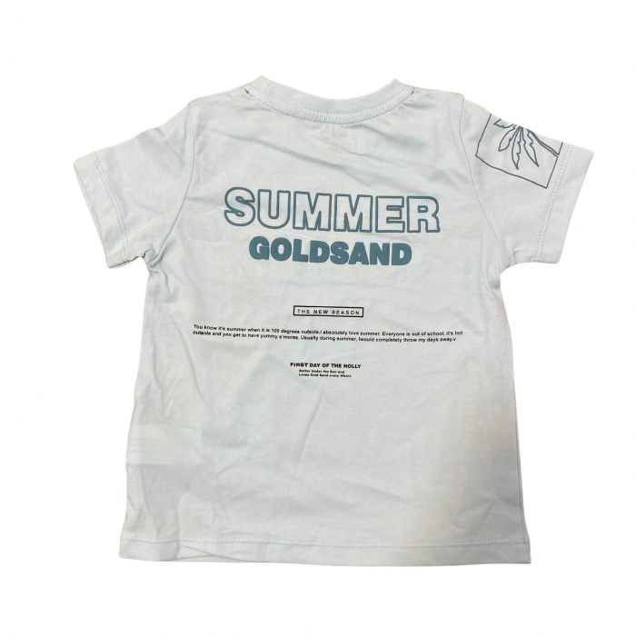 SET DE 2 PIESE CU TRICOU SI PANTALONI SCURȚI [3]