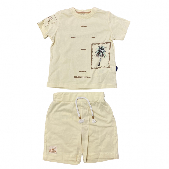 SET DE 2 PIESE CU TRICOU SI PANTALONI SCURȚI [1]