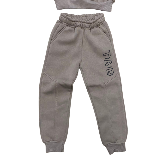 Compleu copii Dunst cu bluză fermoar scurt și pantaloni sport [3]