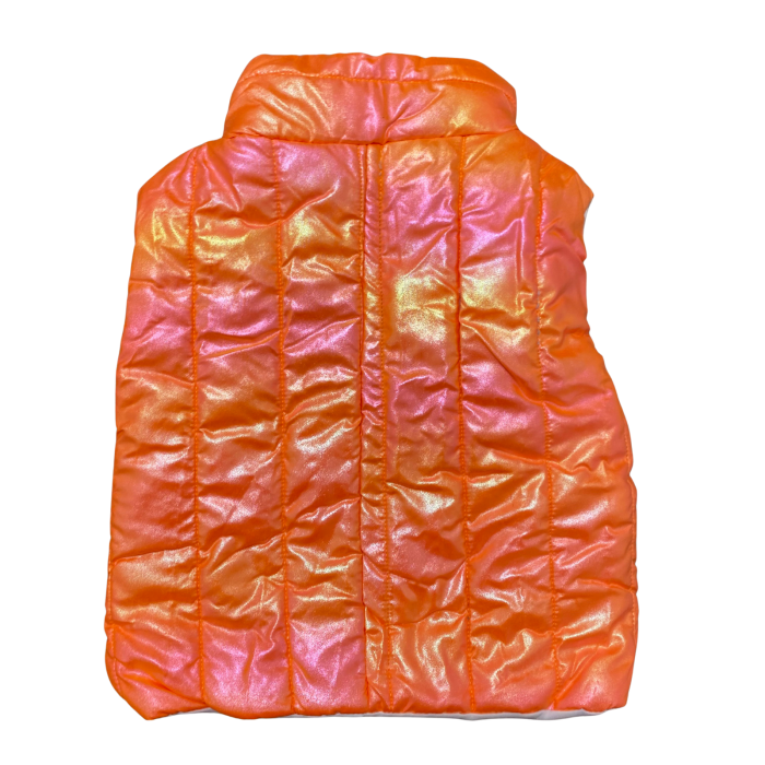 Vesta copii groasă portocaliu holografic [3]