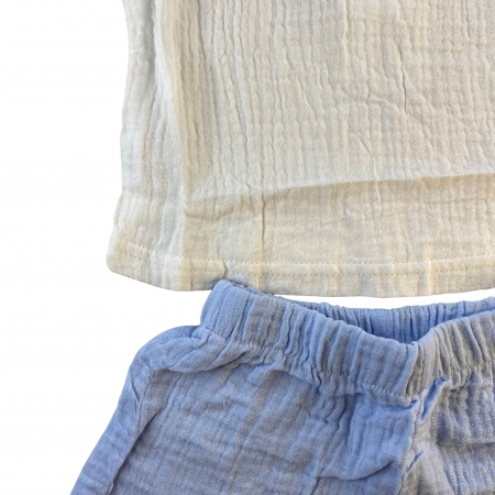 SET DE 2 PIESE CU TRICOU SI PANTALONI SCURȚI [3]