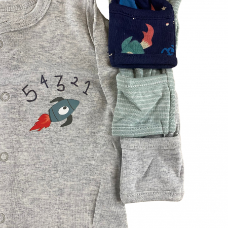 3 PERECHI DE PIJAMA-SALOPETǍ [8]