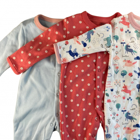 Articole de noapte - 3 PERECHI DE PIJAMA-SALOPETǍ