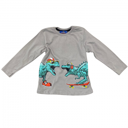 Baieți - BLUZĂ CU MANECĂ LUNGĂ CU IMPRIMEU