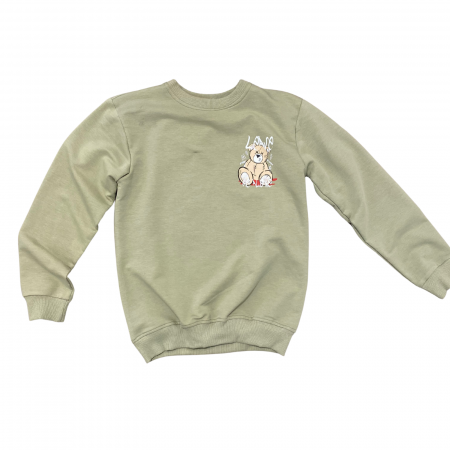 Fete - BLUZĂ CU MANECĂ LUNGĂ CU IMPRIMEU DIN MOLTON