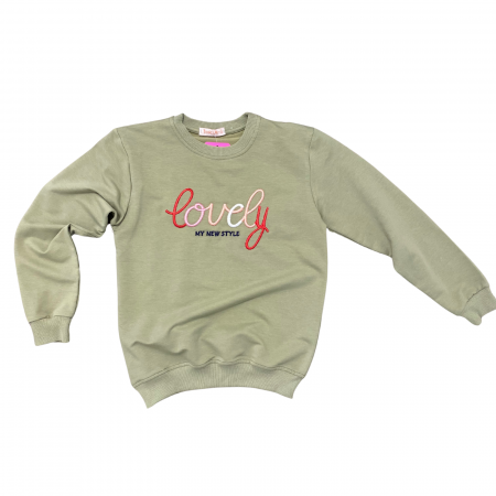 Tricouri si bluze - BLUZĂ CU MANECĂ LUNGĂ CU IMPRIMEU DIN MOLTON