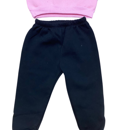 Compleu fete cu inimă Wild Beauty imprimeu [2]