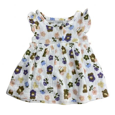 Rochii și salopete - ROCHIE DE MUSELINĂ