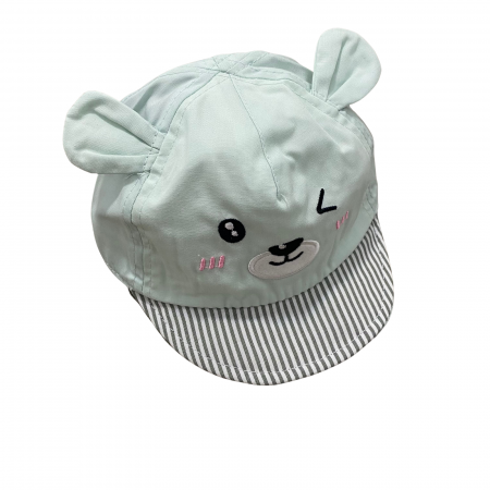 Bebeluși fete - ȘAPCĂ DE BUMBAC CU URECHI