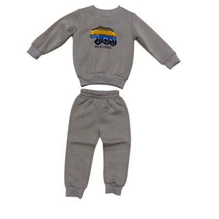 Baieți - Set trening copii „Wild Trail” din bumbac