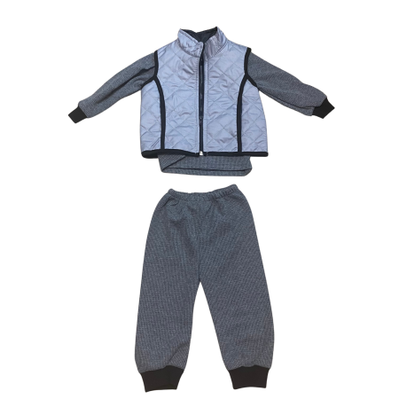 Articole de iarna - Compleu sport copii cu vestă matlasată – 2 piese