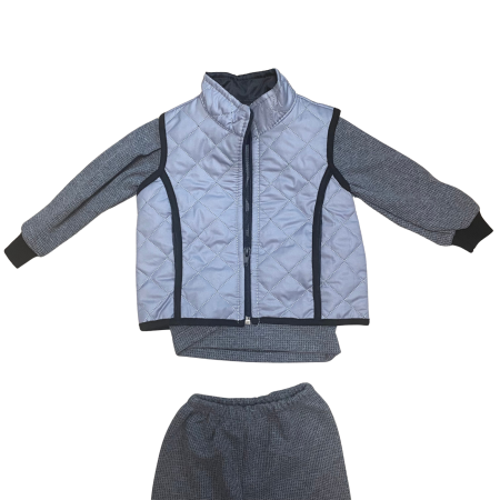 Compleu sport copii cu vestă matlasată – 2 piese [2]