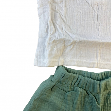 SET DE 2 PIESE CU TRICOU SI PANTALONI SCURȚI [2]