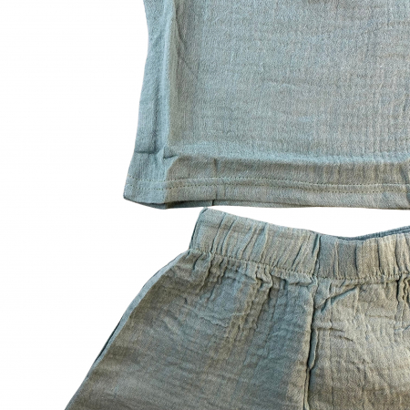 SET DE 2 PIESE CU TRICOU SI PANTALONI SCURȚI [3]