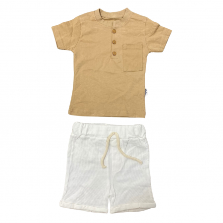 Seturi și compleuri - SET DE 2 PIESE CU TRICOU SI PANTALONI SCURȚI