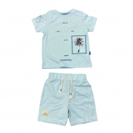 Seturi și compleuri - SET DE 2 PIESE CU TRICOU SI PANTALONI SCURȚI