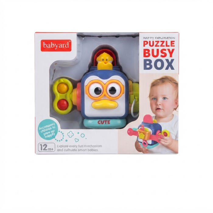 Cub educativ multifunctional- Busy Box Montessori [6]