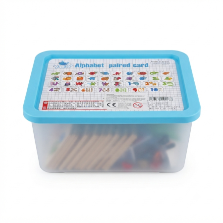 Numere si matematica - Set de carduri educative- Alfabet si numere cu imagini