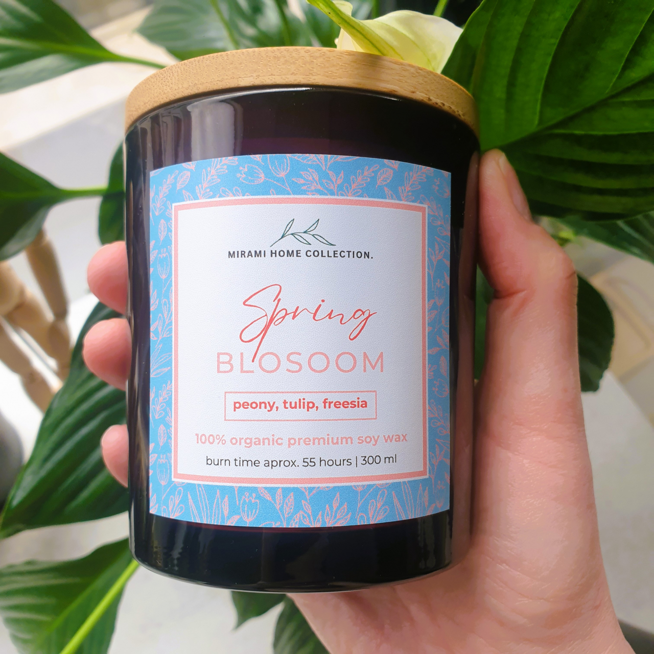 Lumânare parfumată din ceară de soia premium – Spring BLOSSOM [3]