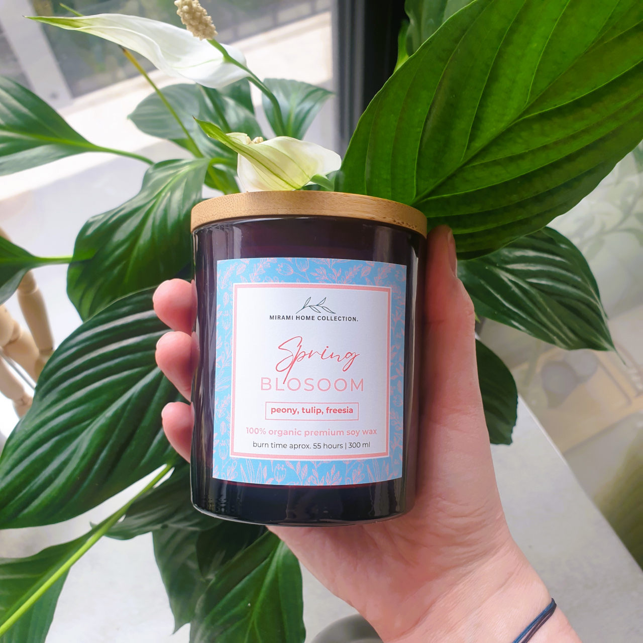 Lumânare parfumată din ceară de soia premium – Spring BLOSSOM [1]