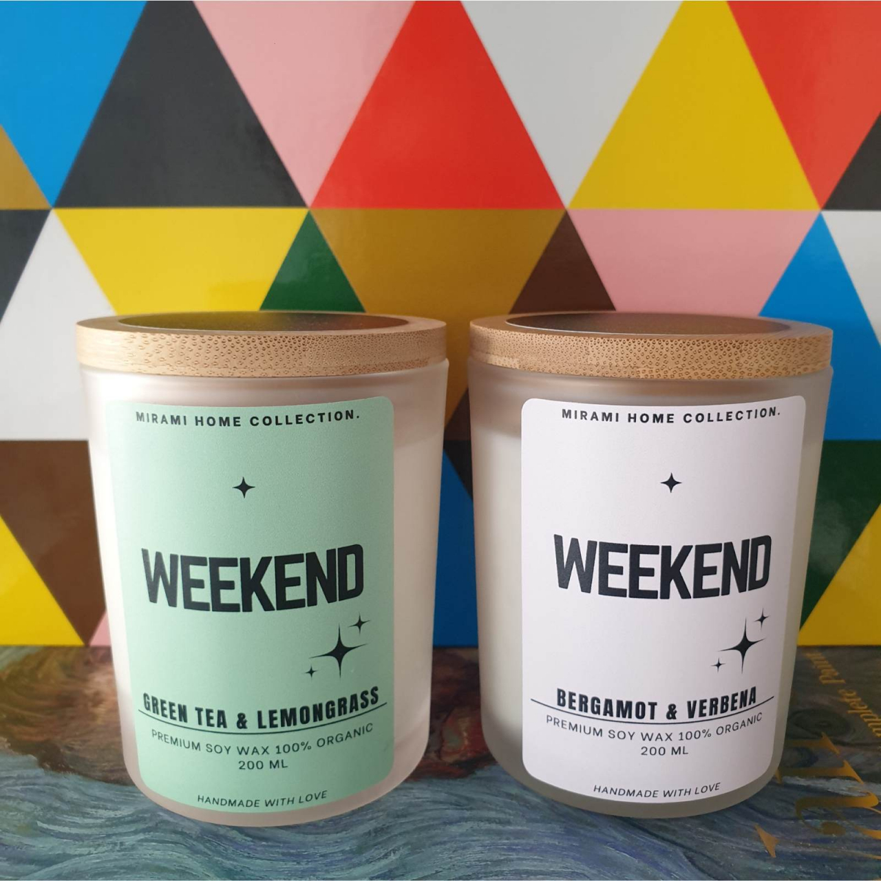 Lumânare parfumată din ceară de soia premium – WEEKEND [2]