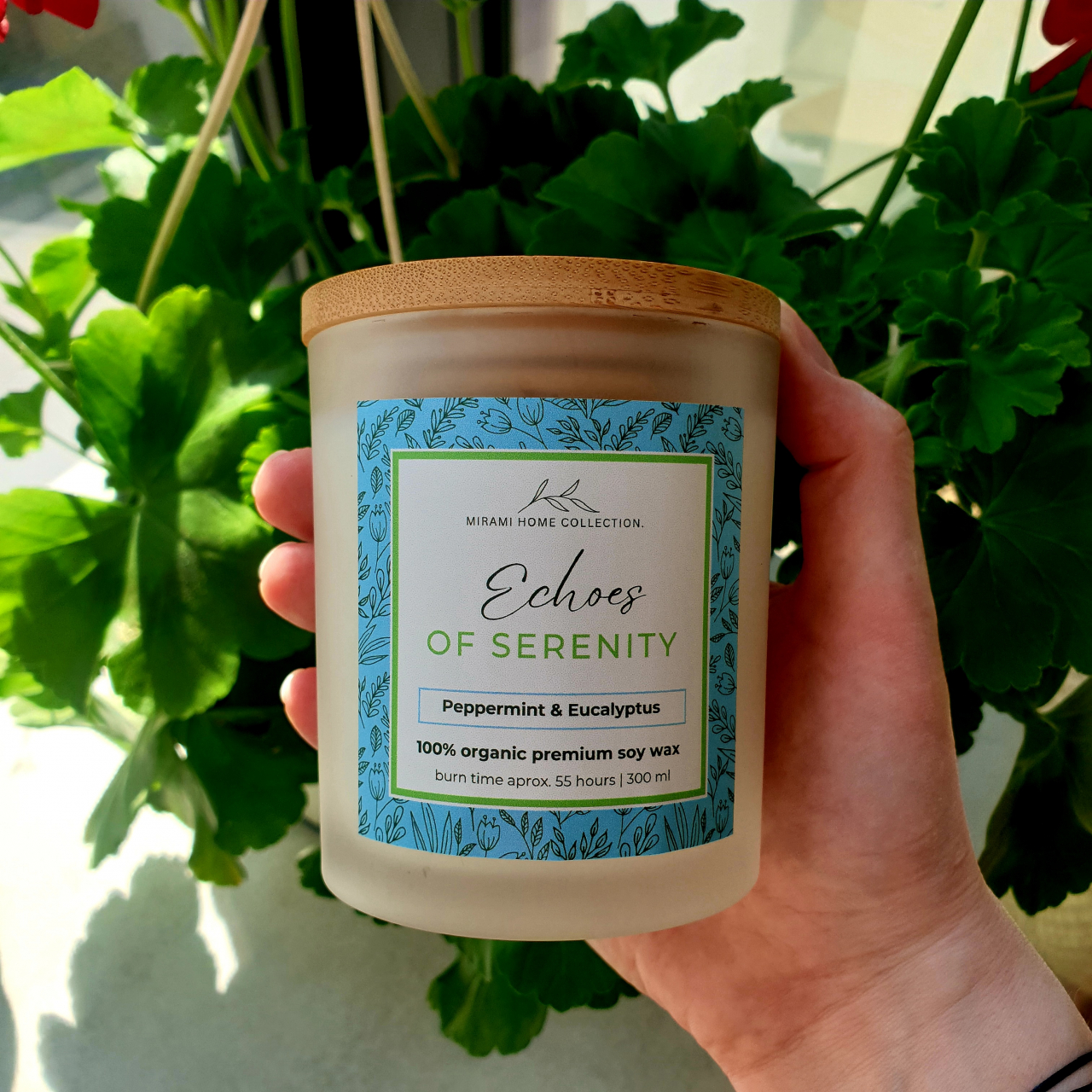 Lumânare parfumată din ceară de soia premium – Echoes of Serenity [1]