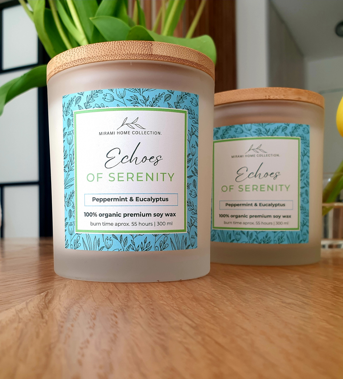Lumânare parfumată din ceară de soia premium – Echoes of Serenity [2]