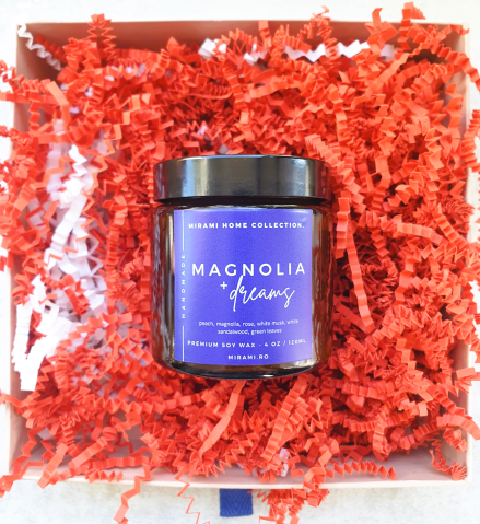REFILL LINE - Lumânare parfumată din ceară de soia premium – Magnolia&dreams
