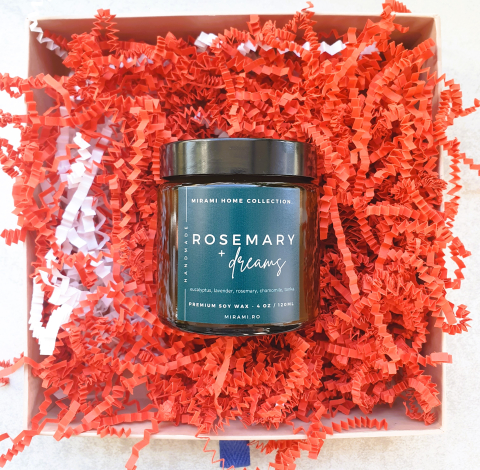 REFILL LINE - Lumânare parfumată din ceară de soia premium – Rosemary