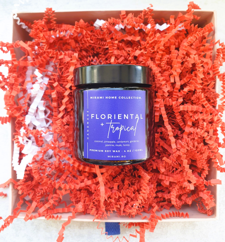 REFILL LINE - Lumânare parfumată din ceară de soia premium – Floriental&tropical