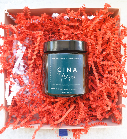 REFILL LINE - Lumânare parfumată din ceară de soia premium – CINA al fresco