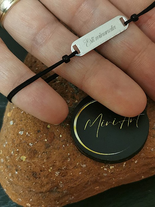 Brățara Ești Minunată - Plăcuță 23mm [2]