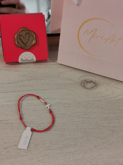 Bratara cruce argint 925 [3]